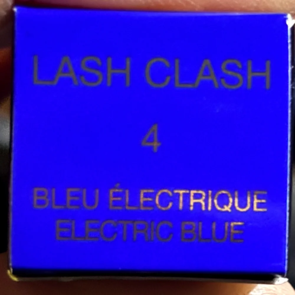 YSL Lash Clash EXTREME Volum Mascara 4 ELECTRIC BLUE. BNIB